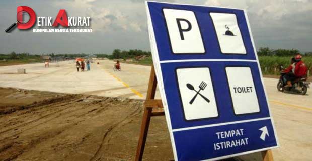 pedagang rest area