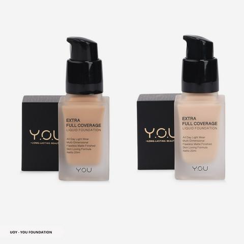 4. Y.O.U Cosmetics Extra Full Coverage Liquid Foundation